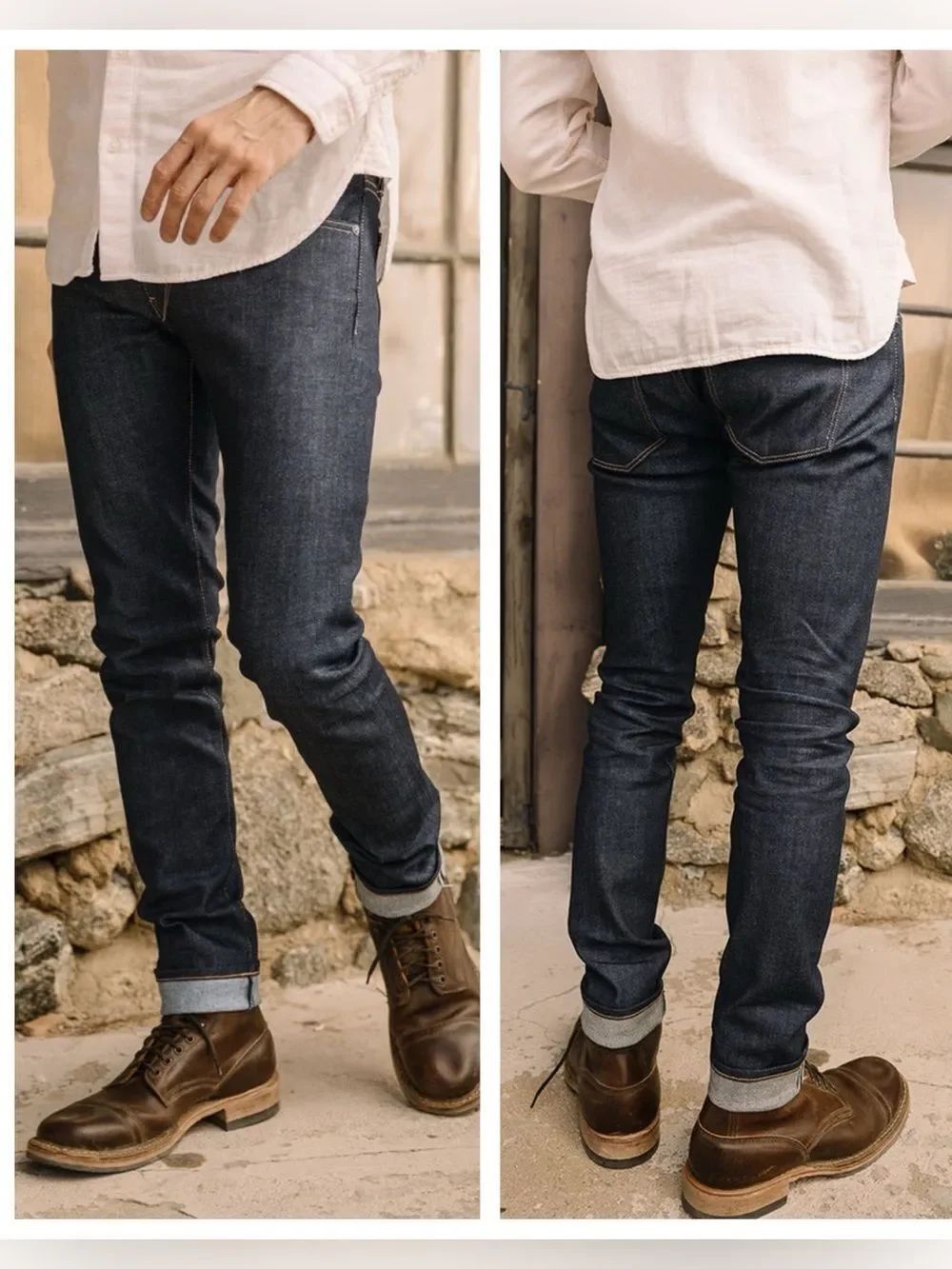 Hiroshi Kato - The Needle Skinny - Indigo Raw 10.50oz Selvedge Jeans